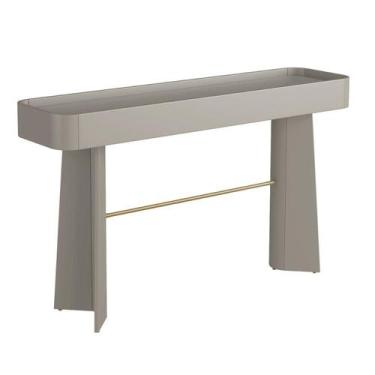 Imagem de Aparador para Sala 136cm com Travessa em Metal 100% MDF - Casa Lar Inc