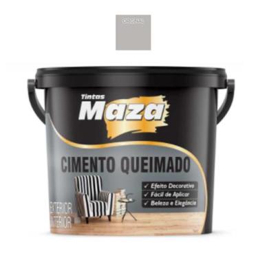 Imagem de Cimento Queimado Maza Diversas Cores 5,6kg Premium, Cimento Queimado
