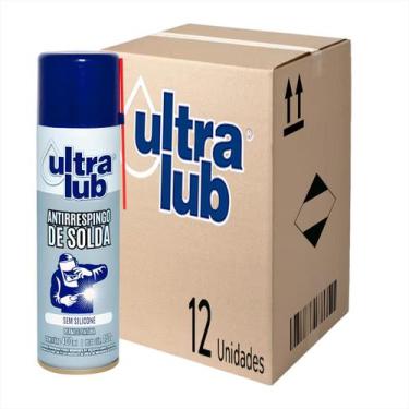Imagem de Antirrespingo Para Solda Ultralub 400ml Sem Silicone Kit 12