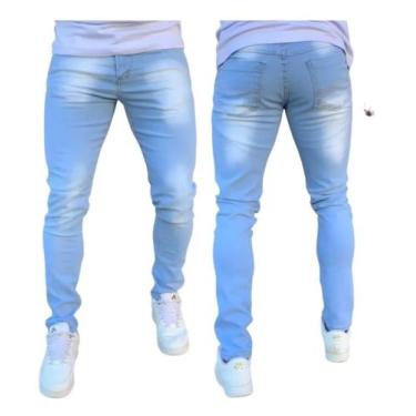 Imagem de Calça jeans masculina preta Skinny lançamento 2023 preta - EMPORIUM BL