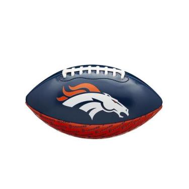 Imagem de Bola Futebol Americano NFL Mini Peewee Team Denver Broncos Wilson, Mar