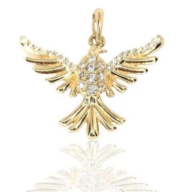 Imagem de Pingente de ouro 18k Espirito Santo 2cm - Elegancy Joias