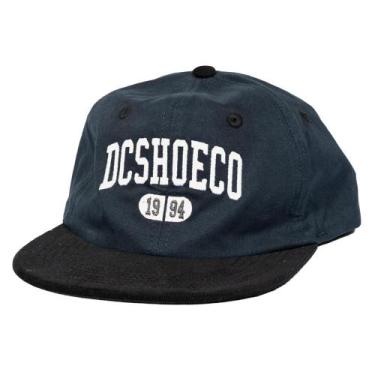 Imagem de Boné DC Shoes Aba Reta Gymnasium Snapback SM25 MarinhoPreto, Gulf blue