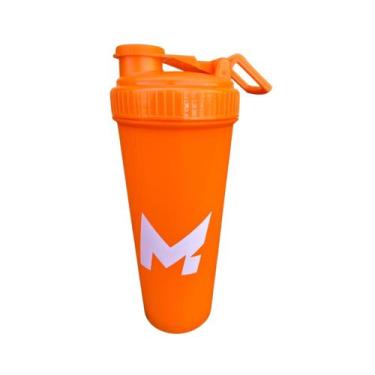 Imagem de Coqueteleira Shaker - 650ml -  Garrafa Academia - Melius, Laranja