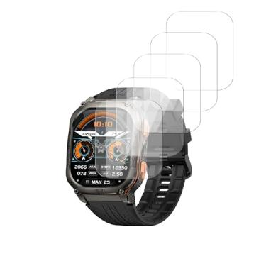 Imagem de WUNIAK [Pacote com 5] para protetor de tela KOSPET TANK M3 ULTRA, película de TPU transparente antibolhas BodyArmor de grau militar, compatível com capas.