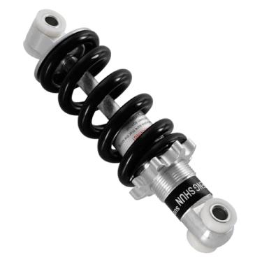 Imagem de Tongze Amortecedor traseiro de mountain bike de 150 mm 1200 lb: Amortecedor traseiro MTB com mola de bobina ajustável, amplamente adequado para bicicleta/e-bike/scooter elétrico/bicicleta dobrável/kart/etc
