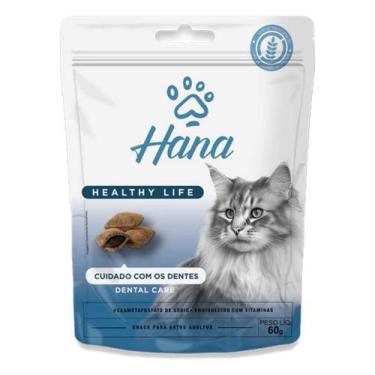 Imagem de Petisco Para Gatos Adultos Cuidado Dental Hana Snack 60g