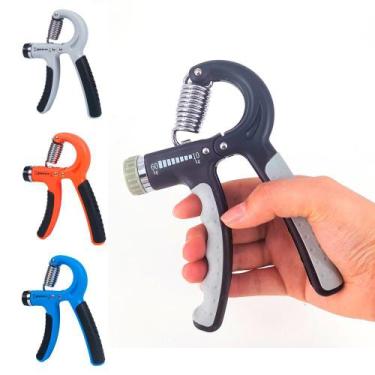 Imagem de Fortalecedor De Mao Hand Grip Com Mola Ajuste de forca 10 a 40 kg Alic