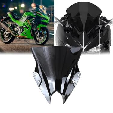 Imagem de DOMOPAY Ninja 500 2024 Novo Para-Brisa Dianteiro Modificado Carenagem Para-Brisa Acessórios de Motocicleta