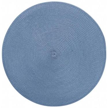 Imagem de Jogo Americano Redondo  4 Unidades -  Azul Jeans