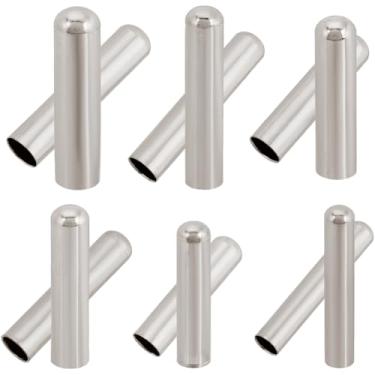 Imagem de GORGECRAFT 120 peças, 6 estilos, cadarços, pontas de metal, pontas de renda, cordões para reparo de aglet, substituição de cabeça, pontas de extremidade para reparo faça você mesmo, tênis, moletons,