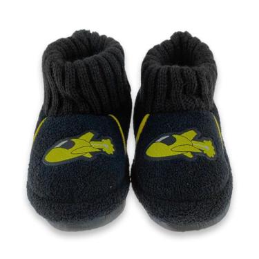 Imagem de Pantufa Infantil com solado N 23/24 Preto - Maria Emília