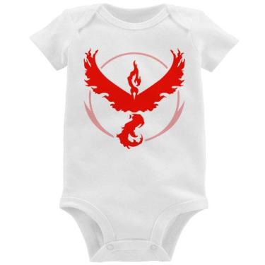 Imagem de Body Bebê Team Valor - Foca na Moda, Branco, P