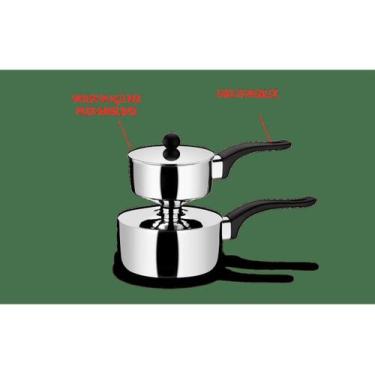 Imagem de Cuscuzeira individual inox inducao ø91mm brinox cod 2092110