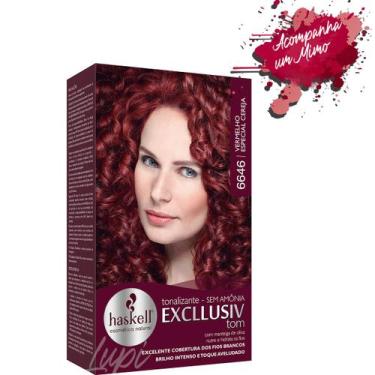 Imagem de Tonalizante 6646 Haskell Excllusiv Tom Vermelho Cereja Especial