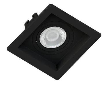Imagem de Spot Embutir Preto Par20 Quadrado Recuado Save Energy