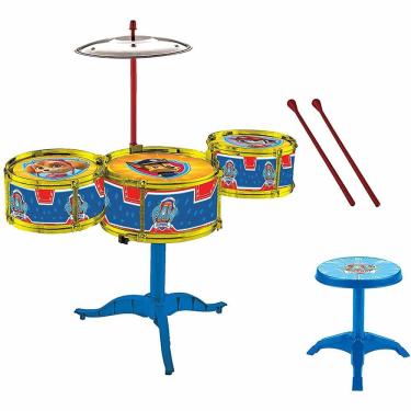 Imagem de Bateria Infantil - Patrulha Canina - Bateria Musical Pequena - Candide
