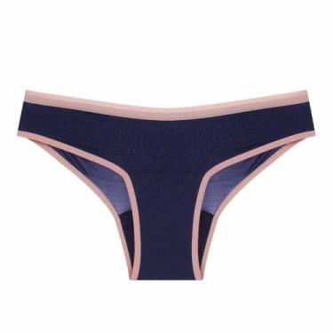 Imagem de Calcinha Absorvente Pantys Cozy Fluxo Intenso Azul, P