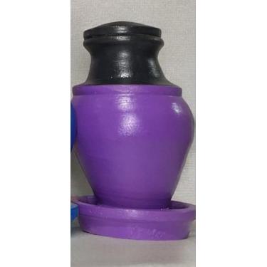 Imagem de Quartinha Religiosa - Sem marca, PRETO/ROXO