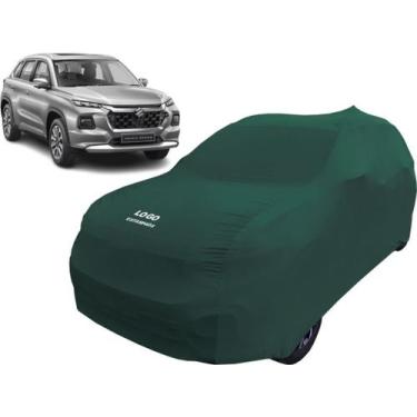 Imagem de Capa De Tecido Helanca Para Carro Suzuki Grand Vitara Suv - Mz, Verde