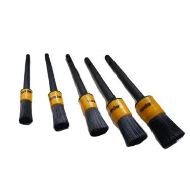 Imagem de Pinceis Detalhamento Interno Externo Vonder Kit Com 5 Pincel