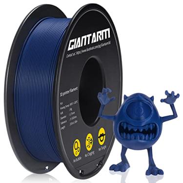 Imagem de GIANTARM Pla Fosco, Filamento Pla de 1,75 Mm, Carretel de 1 Kg (2,2 Lb), Embalagem A Vácuo, Filamento de Impressora 3D para Laboratório Bambu (Azul Marinho Fosco)
