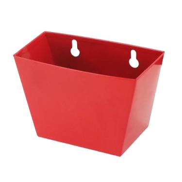 Imagem de Luwanburg Tampa de garrafa vermelha montada na parede garrafa de refrigerante de cerveja balde superior aço inoxidável