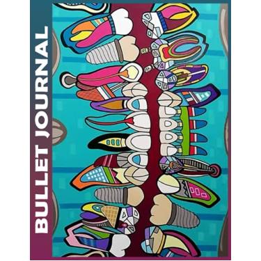 Imagem de Bullet Journal: detal dentist full art To do List Dot Grid Pages, Habit Tracker, Invest 10 minutes daily to Physical, Mental and Emotional Health ... Track Your Progress, and Achieve Your Goals