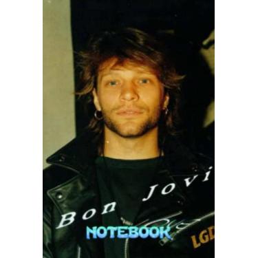 Imagem de Notebook : Jon Bon Jovi Notebook for Drawing, Writing. College Ruled, Thankgiving Notebook for Kids, Teens And All Fans #313