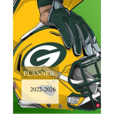 Imagem de 2022-2026 Five Years Monthly Weekly and Daily Calendar: Student Planner, 2022-2026 Academic School Year Calendar Organizer, Large Weekly Agenda 5 Years.
