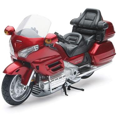 Imagem de New Ray 1:12 Scale Honda Gold Wing 2010 Red Diecast Motorcycle Model