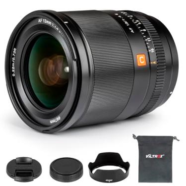 Imagem de VILTROX 13mm f/1.4 F1.4 E-Mount APS-C Lens, Ultra Wide Angle Autofocus Prime Lens for Sony E-Mount Camera ZV-E10 A6600 A6500 A6400 A6300 A6000 A7III A7RIII A7SII A7II