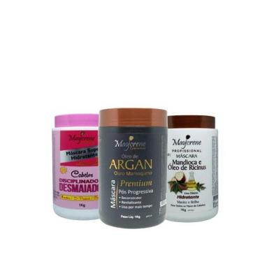 Imagem de Cronograma Lisa 1Kg (Argan, Desmaiados e Disciplinados e Mandioca) Nut