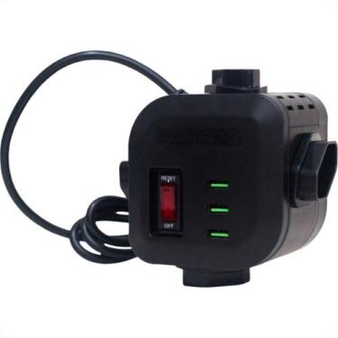 Imagem de Filtro Linha Plastico Qualitronix Torre Com Dps Cabo Eletrico 4Tomadas