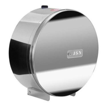Imagem de Suporte Rolão Para Papel Higienico De 300 A 400M Em Aço Inox