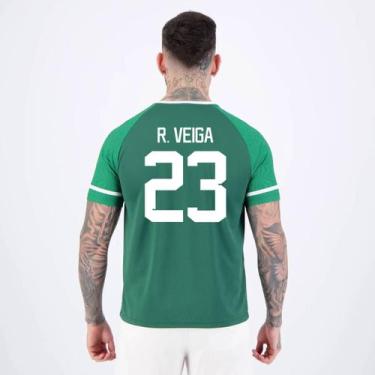 Imagem de Camisa Palmeiras Verdão R. Veiga 23 Escudo Verde - Betel, GG