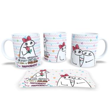 Imagem de Canecas para casal apaixonado Personalizada dia dos Namorados Pack33 (Mod.14)