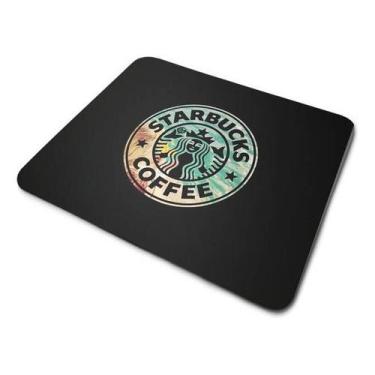 Imagem de Mouse Pad Starbucks Coffee Logo Colorido - Cn Confecções