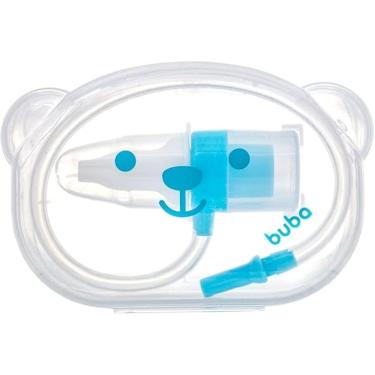 Imagem de Aspirador Nasal de Sucção Bebê Higiênico com Estojo Ursinho BPA Free Atóxico Buba