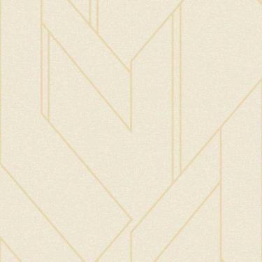 Imagem de Papel De Parede Bobinex Essencial Geométrico Bege 4302