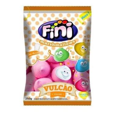 Imagem de Fini Marshmallow 250gr Bauilha E Nata Tipo Vulcão Rosa