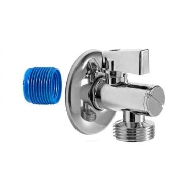 Imagem de Torneira de Esfera com Filtro para Máquina de Lavar Roupa e Lava-louça Cromada 1/2 190125 - Blukit