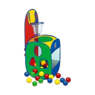 Imagem de Basquete Game Com 60 Bolinhas 6204 - Braskit