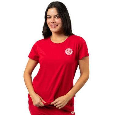 Imagem de Camiseta Baby Look Futebol Feminina Internacional Oficial Classic - Su