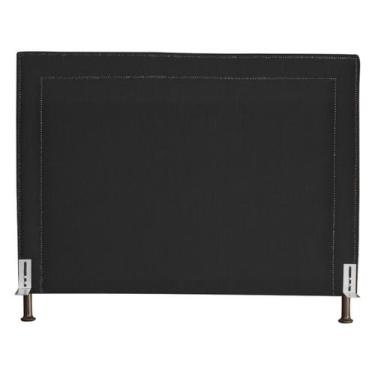 Imagem de Cabeceira de Cama Box Estofada 195 cm King Viviane Suede - Fina Mobíli