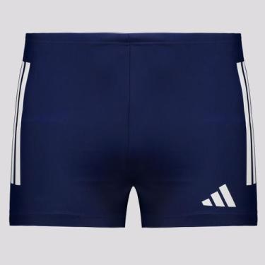 Imagem de Sunga Adidas Boxer 3 Stripes BLD Marinho, M