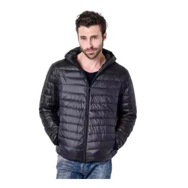 Imagem de Jaqueta nylon impermeável capuz removível t10 - Vmong , M