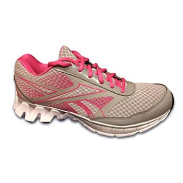 Imagem de Reebok Zigkick Ride Steel/Pink, Grey/Berry/White, 5.5
