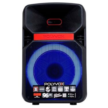 Imagem de Caixa de Som Polyvox XC-812TB 600W rms Bluetooth 5.3 tws