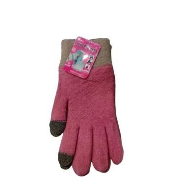 Imagem de Luva Térmica de Lã Touch Screen Feminina - TOUCH GLOVES, Pink
